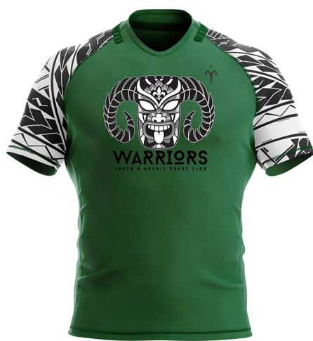 Warrior Youth and Rookie Rugby Club Jersey